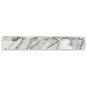 Classic Acrylic Pen Blank - Silver Storm