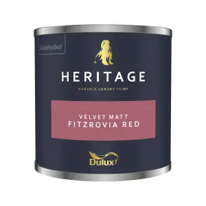 Dulux Heritage Velvet Matt - 125ml Tester Pot - Fitzrovia Red