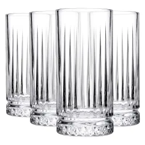 Pasabahce Elysia Highball Glasses - 280ml - Pack of 4