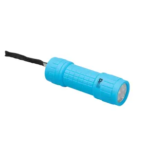 Diall Blue 29lm LED Battery-powered Torch