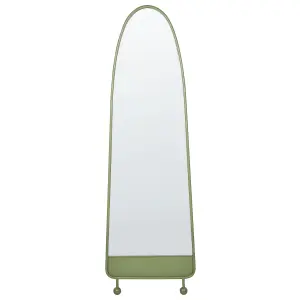 Wall Mirror PARNAY Metal Olive Green