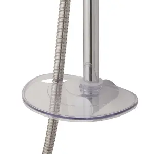 Triton Benito Chrome effect Rear fed Thermostatic Mixer Shower