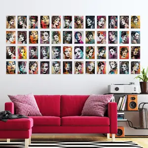 Glitter & Glamour Women Portraits - 50 Piece No Frame Print