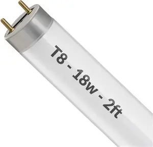 2ft 18W T8 Fluorescent Tube