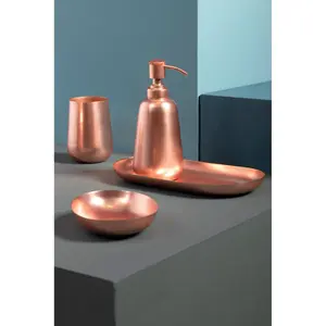 Maison by Premier Madison Shine Copper Finish Tray