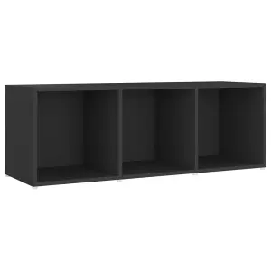 vidaXL TV Cabinet Grey 107x35x37 cm Engineered Wood