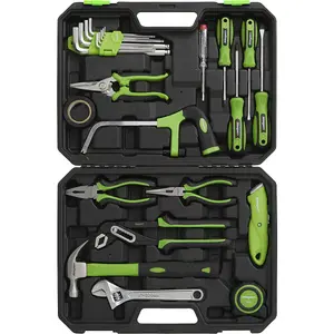 Comprehensive 24-Piece Premium Tool Kit for DIY and Professional Use