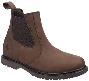 Amblers Aldingham brown nubuck leather waterproof lined non-safety dealer boot