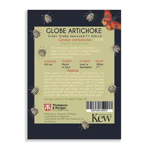 Globe Artichoke Promo New Kew Range 1 Seed Packet