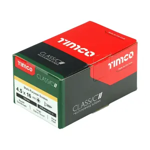 TIMCO Classic Multi-Purpose Countersunk Gold Woodscrews - 4.5 x 16 (200pcs)