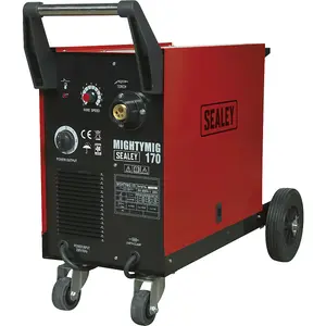 170A Gas / No-Gas MIG Welder with Euro Torch - 2m Earth Cable - 230V Supply