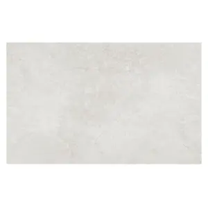 Commo White Gloss Stone effect Ceramic Wall Tile Sample