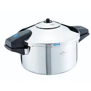 Kuhn Rikon Duromatic Comfort Stainless Steel Pressure Cooker for All Hobs, Side Grips 4L / 22cm