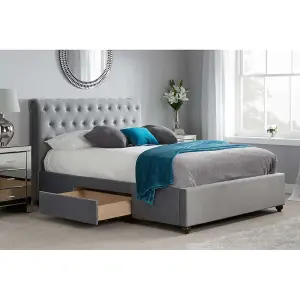 Birlea Marlow Super King Bed Grey