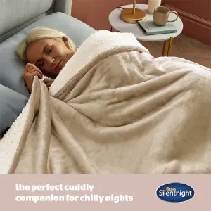 Silentnight Snugsie Giant Blanket - Natural