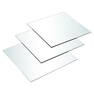 3pcs Acrylic Adhesive Wall Mirror Tiles (Set of 3) 30cm H x 30cm W