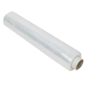 1 x Strong Clear 400mm Water & Moisture Proof Pallet Shrink Wrap Easy To Use Cling Film Roll