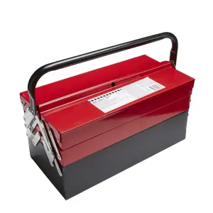 Black & red 17in Toolbox