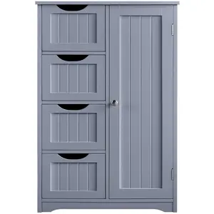 Freestanding Bathroom Cabinet Grey