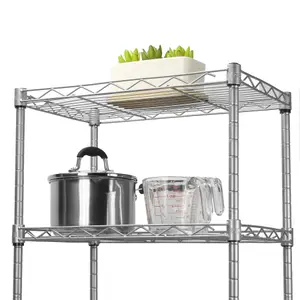 4 Tier Steel Shelving Unit - M&W