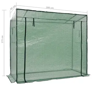 Berkfield Walk-in Greenhouse 200x80x173 cm