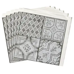 d-c-fix Moroccan Style Self Adhesive Vinyl Wall Tiles Pack of 6 (0.56sqm)