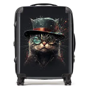 Cat Splashart Suitcase - Large