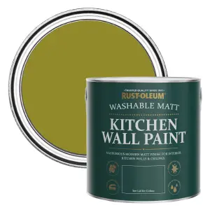 Rust-Oleum Pickled Olive Matt Kitchen Wall Paint 2.5L