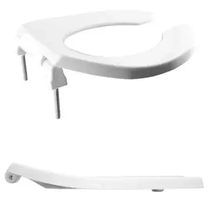 Bemis Commercial open U shape toilet seat