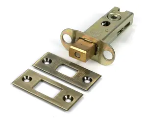 From The Anvil Aged Brass 3" Heavy Duty Tubular Deadbolt