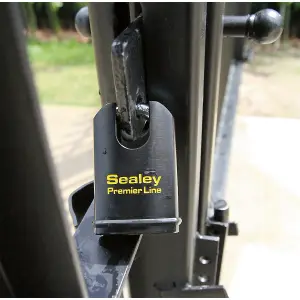 Sealey Steel Body Shrouded Shackle Padlock Anti-Pick & Bump Protection PL503S