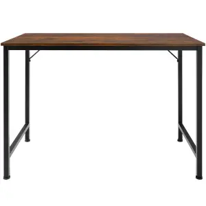 Desk Jenkins - computer, writing, study table - Industrial wood dark, rustic