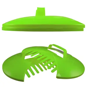 garden leaf grabbers,hand held tidy rake picker,leaf collector/grab (spring green)