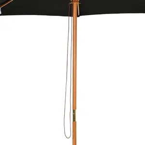 Lakewood 300cm Market Parasol Black