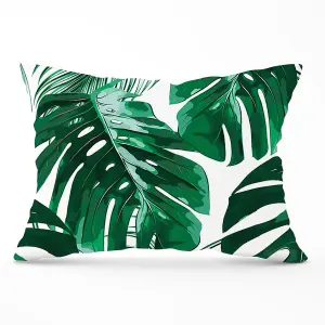 Tropical Jungle Leaf Pattern Cushions 33cm x 48cm