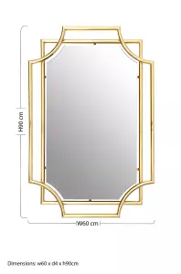 Interiors by Premier Meissa Wall Mirror