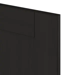 GoodHome Verbena Matt charcoal Shaker Drawer front, bridging door & bi fold door 500mm