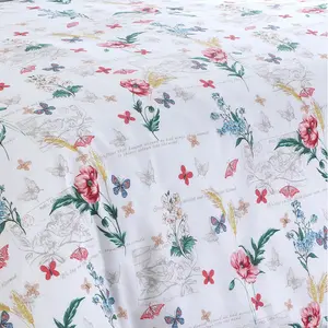 Rasheema Duvet Set Multi / Botanical Delicate Sacramento Floral / Double - 2 Standard Pillowcases