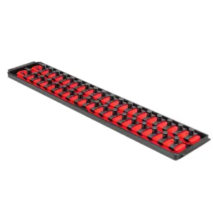 Ernst 8510 Socket Boss Storage Organiser Rail Combo Pack 18" Red