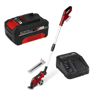 Einhell 18v Cordless Grass Shear Pruner Hedge Cutter GE-CG + 4AH Charging Kit