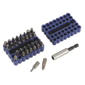 Sealey Bit & Magnetic Adaptor Set 33pc AK110