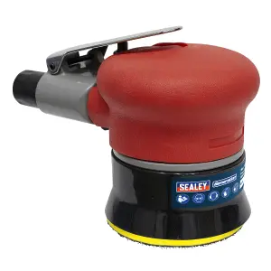 Sealey Air Palm Orbital Sander With Variable Speed Control Diameter 75mm GSA003