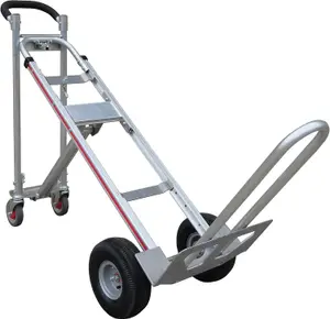 Magliner 3 in 1 Sack Truck Trolley Heavy Duty, Three Way Folding Hand Truck, Up To 340kg Capacity