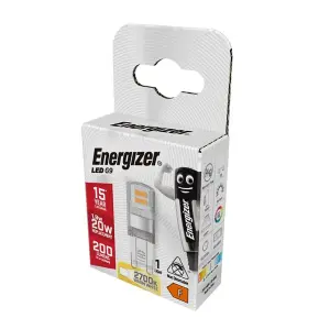 Energizer 1.8w LED G9 2700k 200lm - Extra Warm White