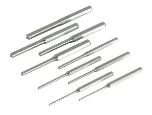 Sealey Roll Pin Punch Set 9pc 1/8-1/2" - Imperial AK9109