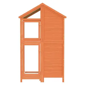 Bird House Brown 97x81x152 cm Solid Wood Pine