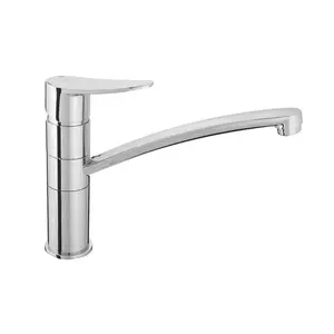 Hommix Rubineta Static-19 Long Reach Chrome Basin Tap