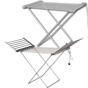 Heated Energy Efficient Winged Drying Clothes Airer