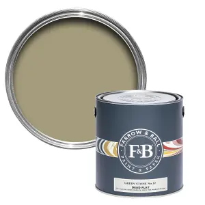 Farrow & Ball Dead Flat Mixed Colour 12 Green Stone 5 Litre