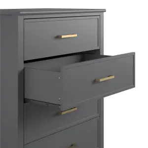 Westerleigh 4 DRW Dresser Graphite Grey